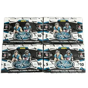 PYT Break - (4 Box) 2025 Panini Certified Hobby Box NFL Trading Cards