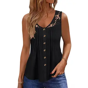 Women Summer T Shirt Dress Casual Short Sleeve V Neck Dress with Pockets Drawstring Waist Short Dresses Lace Sleeveless Womenswear Dressy Tank Tops Tshirts Basic Minimalist summer outfits waisttrainers Tee 165#Black Vneck
