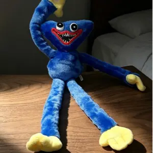 TikTok Made Me Buy It! Huggy Wuggy Plush Toy – Stretchy Long Limbs Monster | Cute but Creepy Gift Everyone Loves