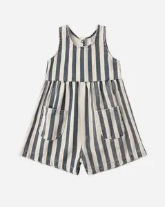 Navy Stripe Dani Romper