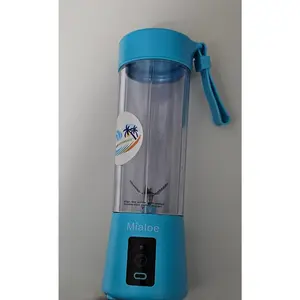 Mialoe Electric Personal Mini Blender USB Rechargeable for Smoothies & Shakes Compact On-the-Go Wellness Blender