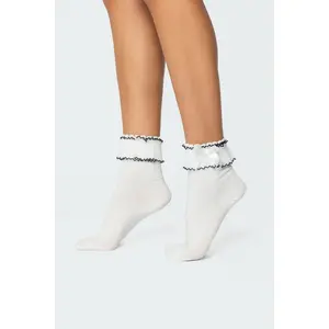 Ruffle & Bow Socks