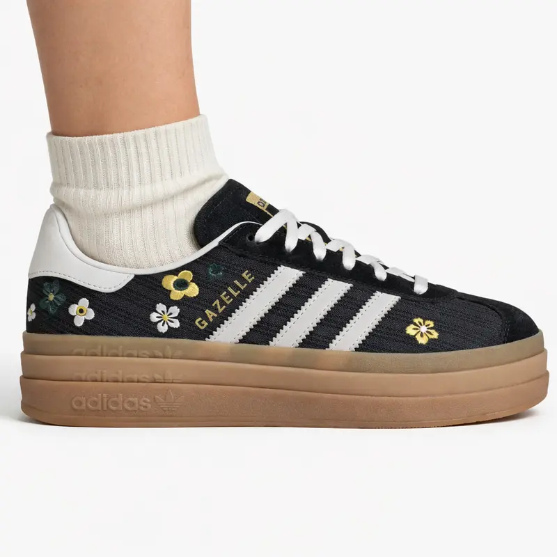 adidas gazelle silver green womens Adidas main image 1