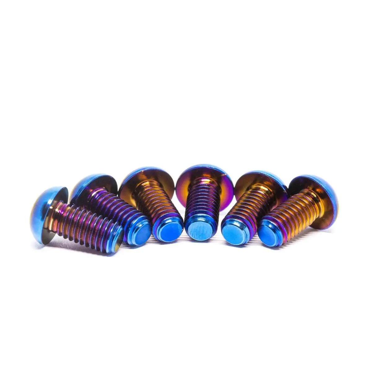Titanium Front Rotor Bolts for Any Emoto (Set of 6) Titanium Front Rotor Bolts for Any Emoto (Set of 6)