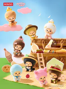 Monchhichi Coffee Farm Series Face-Changing Blind Box Pendant Cute Farm Styling With Multiple Expressions Lovely Bag Ornament Perfect Collection And Gift For Trendy Toy Lovers