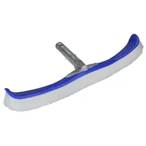 18.25" Blue Flexible Bristle Swimming Pool Clea ning Brush