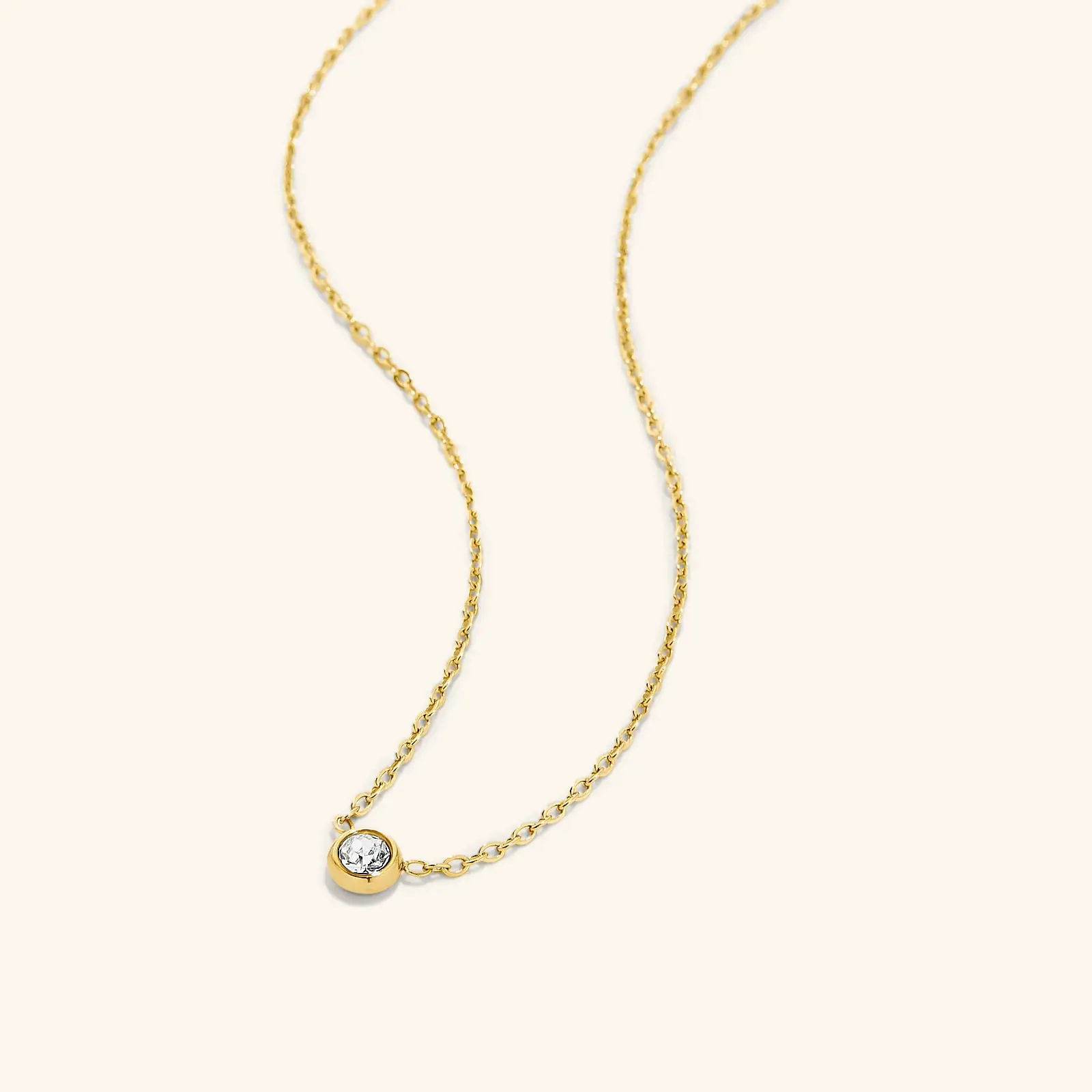 Bezel Necklace