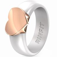 Pearl White & Light Rose Gold