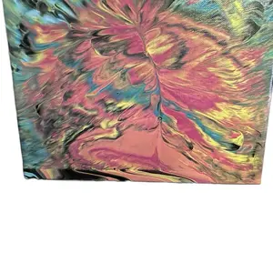 UV/Blacklight Reactive Painting-multicolored Acrylic Painting