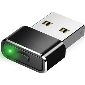 USB  Jiggler, Undetectable  Mover Device Has Two Swing Modes Jiggle and Multi-Track,Keeps for Computer/Laptop Awake, Driver-Free, Plug-Playwith  (Metal Black)