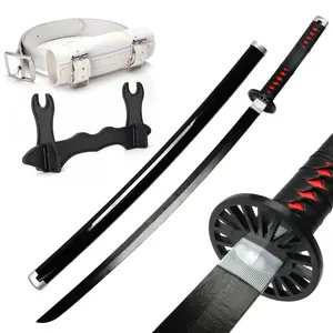 41 inch Demon Slayer Samurai With Belt And Holder Tanjiro Halloween Cosplay Props Decoration
