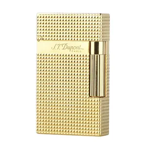 Dupont 1:1 Ligne 2 Guilloche luxury lighter (NO FUEL) Mini GIFT BOX press lighters anniversary gift boyfriends