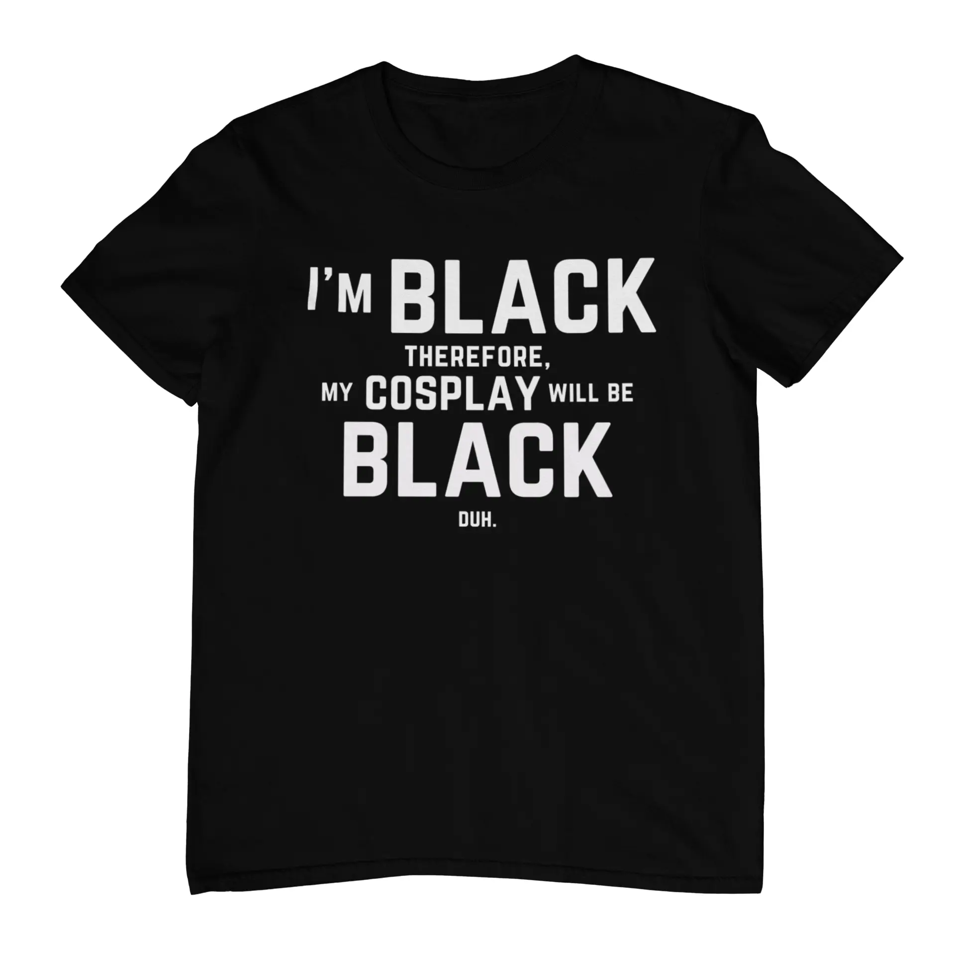 Black Cosplayer Tee