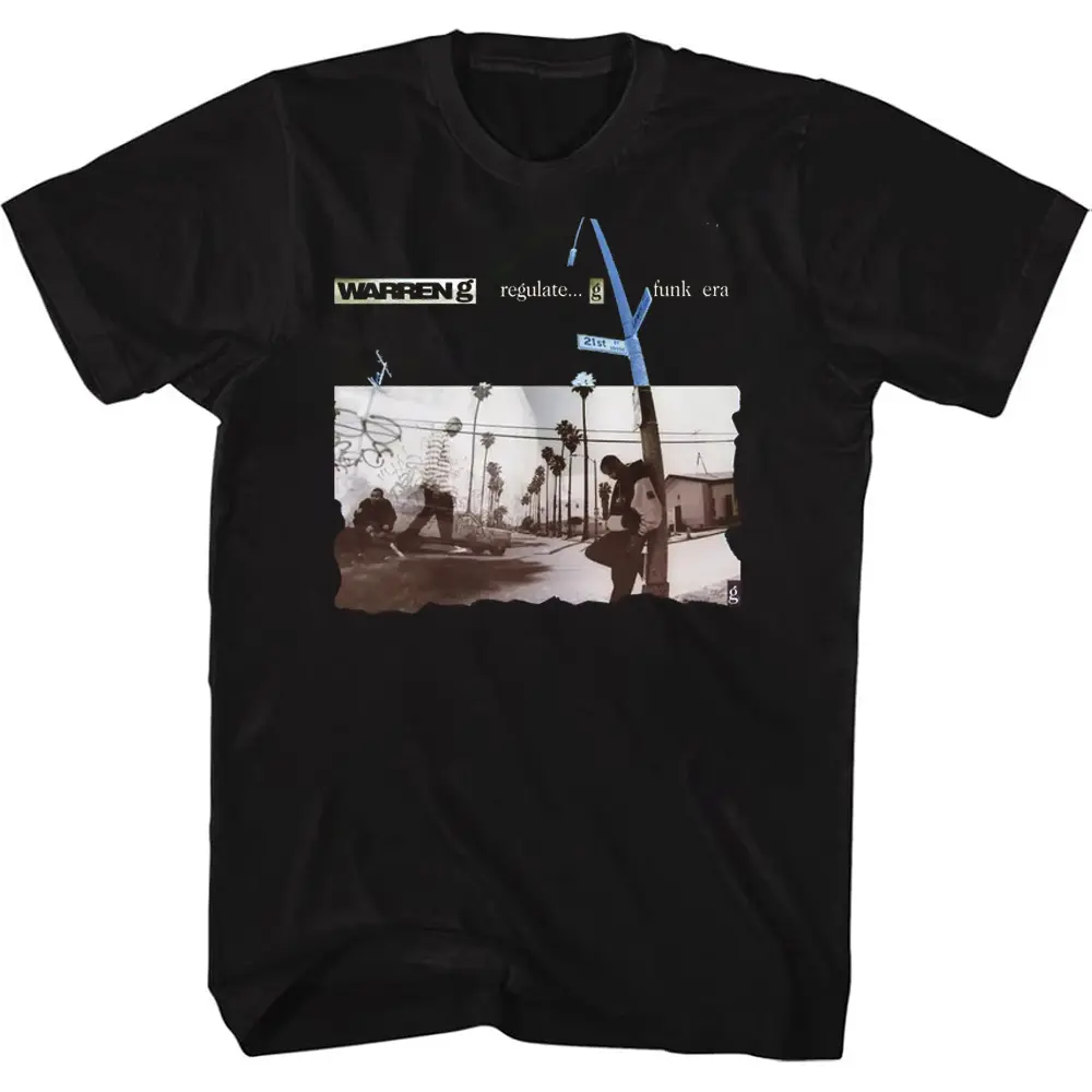 Vintage Warren G Regulate Funk Era 1994 Rap T Shirt