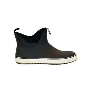 Ankle Matte Black Men's Rain Boots