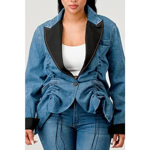 Athina Cute Denim Blazer