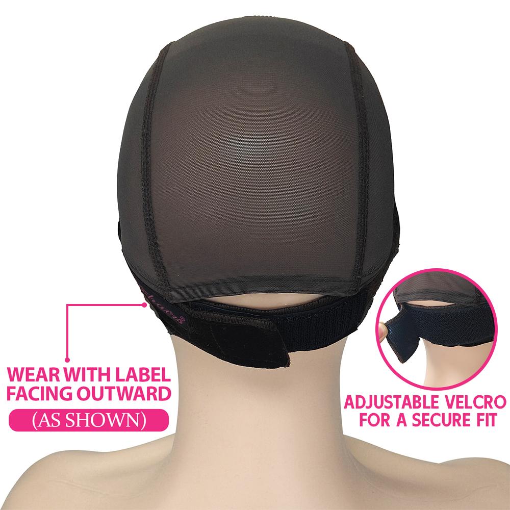 Labhairs Wig Grip Cap - Transparent Lace for Frontal Closure - No Glue Needed - Reusable & Lightweight - Breathable Fabric - Fits Scalp - Breathable - Human Hair Extension outdoorfun
