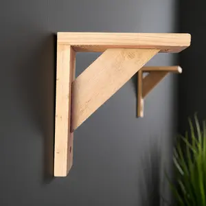 Set of 2 Cedar Window Box Support Brackets – Fits Danny Custom Work Planter Box