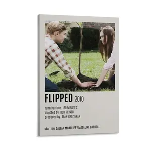 Flipped Poster Minimalist Poster  Bedroom Decor Posters. (9) Canvas Poster Bedroom Decor Sports Landscape Office Room Decor Gift Frames Wall