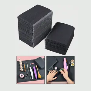 125 Sheets Set Nail Art Anti-Dirty Disposable Mat Waterproof Double-Sided Nail Removal Sanding Dust-Proof Cleaning Tool Nail Art Table Mat Dental Disposable Table Mat