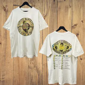 Jimmy Buffett Beach House On the Moon T-shirt, Jimmy Buffett Shirt, Margaritaville Outlaw Country Music T-Shirt, Rip Jimmy Buffet T-shirt Cotton All Sizes for FAn T-shirt,