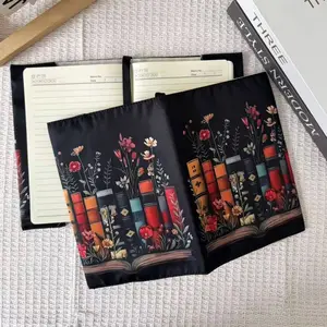 A5 Book Cover Protector, Simple Style Fabric Book Jacket, Durable Notebook Cover, Office & School Supplies, Book Accessories, Gift Idea for Book Lovers