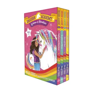 Unicorn Academy: Rainbow of Adventure Boxed Set (Books 1-4) -- Julie Sykes - Paperback