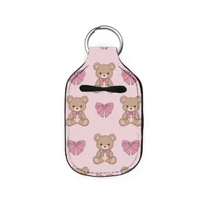 abbyrose Teddy Bows Hand Sanitizer Holder