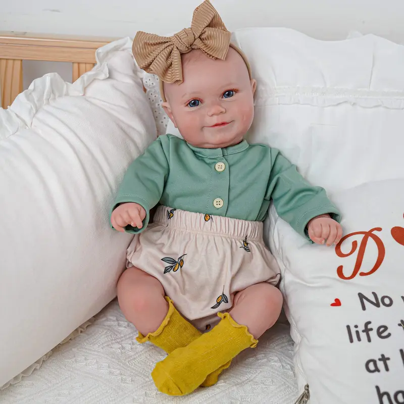 BABESIDE Reborn Baby Dolls, 20 Inch Cute Soft Realistic-Newborn Baby Dolls Poseable Real Life Lifelike Baby Dolls w/Doll Accessories for 3+ Year Old Girls