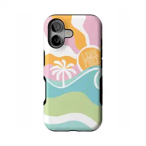 Casely iPhone 16 Case | Pura Vida | Tropical Dreams | Bold Protective Design | Compatible with MagSafe
