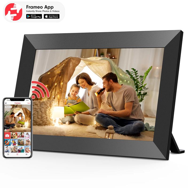 WiFi Digital Photo Frame, Real-time Video/Photo Sharing, 10.1-inch HD ...
