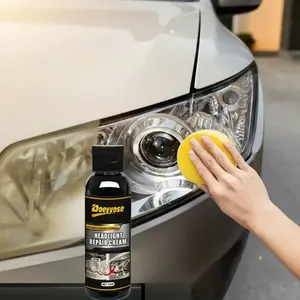 Doeyvose Headlight Repair Kit, Headlight Polishing Agent, Clear & Bright Headlight Repair Liquid, Professional Car Light Repair Tool, Car Plastic Polish, Car Detailing Tools