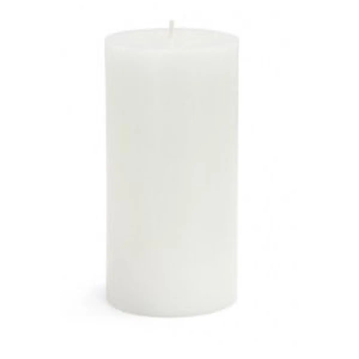 212 MAIN Large Unscented Pillar Candles - 3x6 in Solid White Handpoured Wax Cylinders, Smokeless Dripless 40-Hour Burn, Bulk 12-Pack, Neutral Garden Wedding Party Outdoor Decor Candles