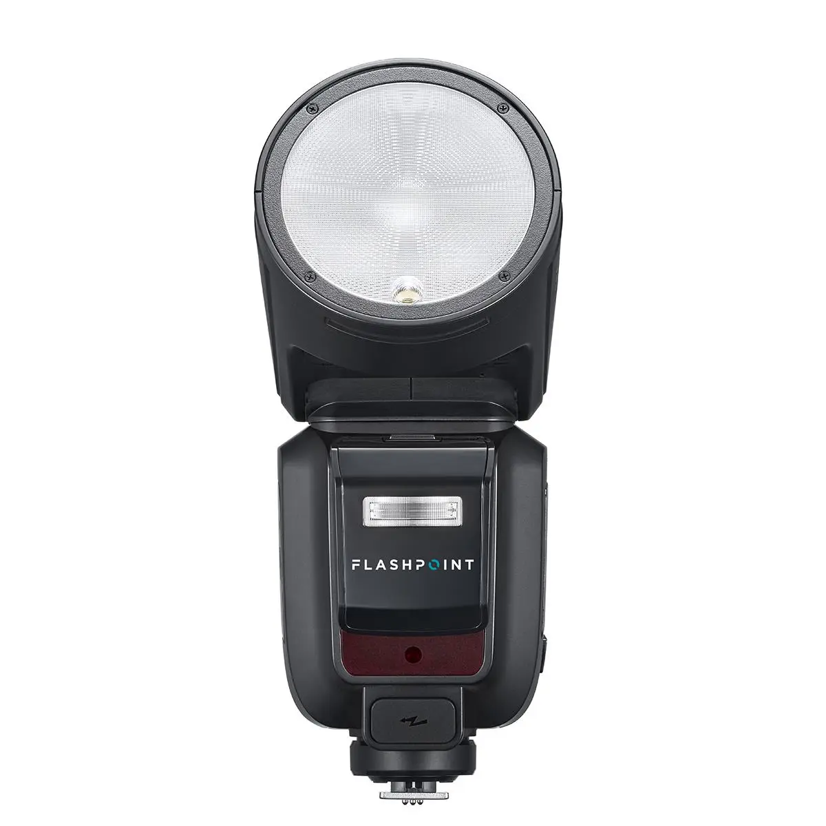 Flashpoint X100 TTL R2 Wireless High Power On-Camera Li-ion Round Head Flash with Touch Screen & TTL Control, Compatible with Panasonic & Olympus Cameras, On-Camera Flash