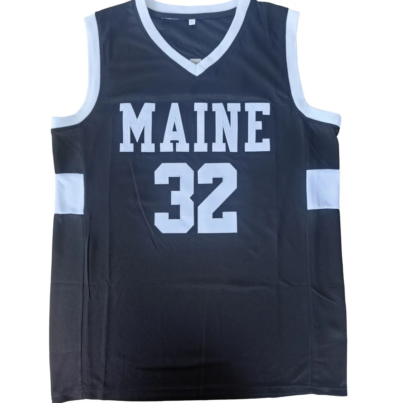 Men's #32 Flagg Professional Basketball Jersey, Embroidered Polyester Athletic Workout Tops, Ventilated Sports Jersey for Basketball Bouncing, Breathable, No
