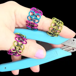 LadyMaillerieDesigns Stretchy One size finger and fidget rings