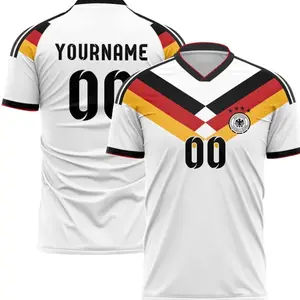 Custom Soccer Jersey Mens Womens Germany 2026 Cup T Shirts For Fans Birthday Mother's Father's Day Gifts, Personalized Name And Number VAF