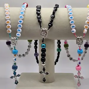 Family Learning Rosary with Numbered Beads