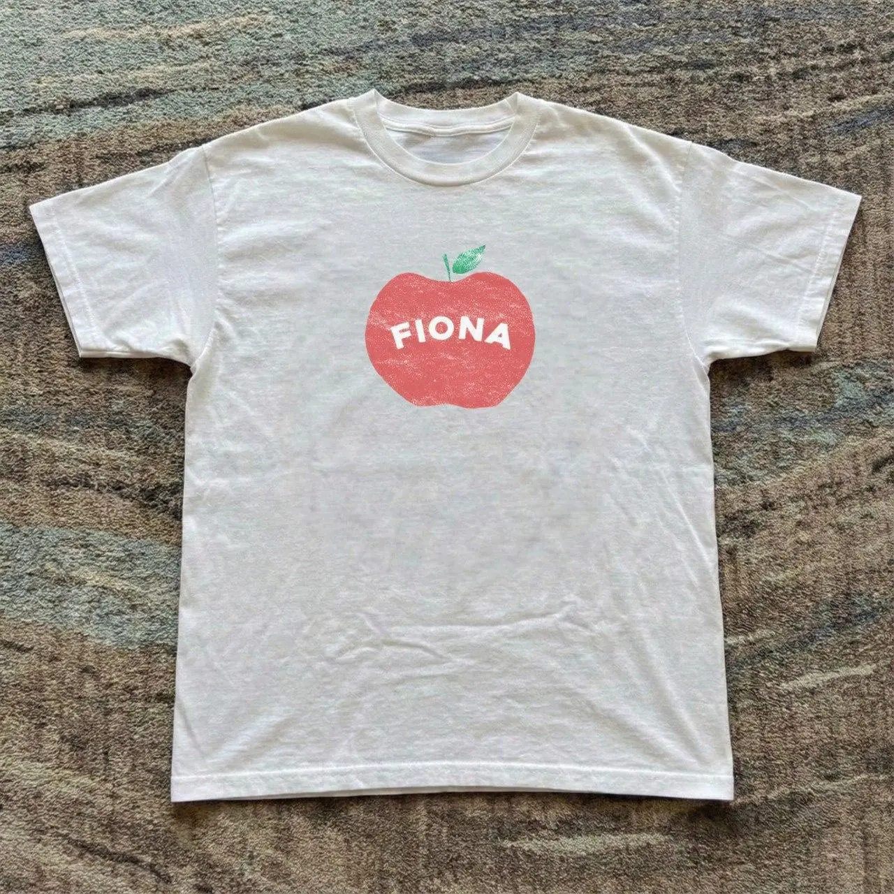 Fiona Apple Red Apple Logo T-Shirt | Vintage 90s Indie Music Graphic Tee Aesthetic Band Merch Top