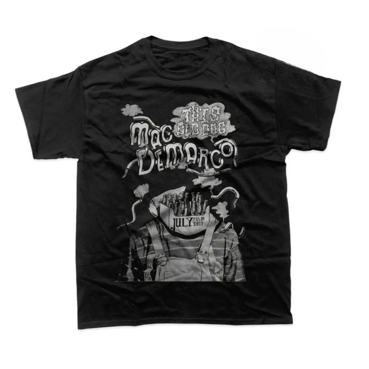 Mac DeMarco Unisex T-Shirt - This Old Dog Album Tee - Music Shirts - Printed Graphic Tee For Gift - Album Cover Tee Top Menswear