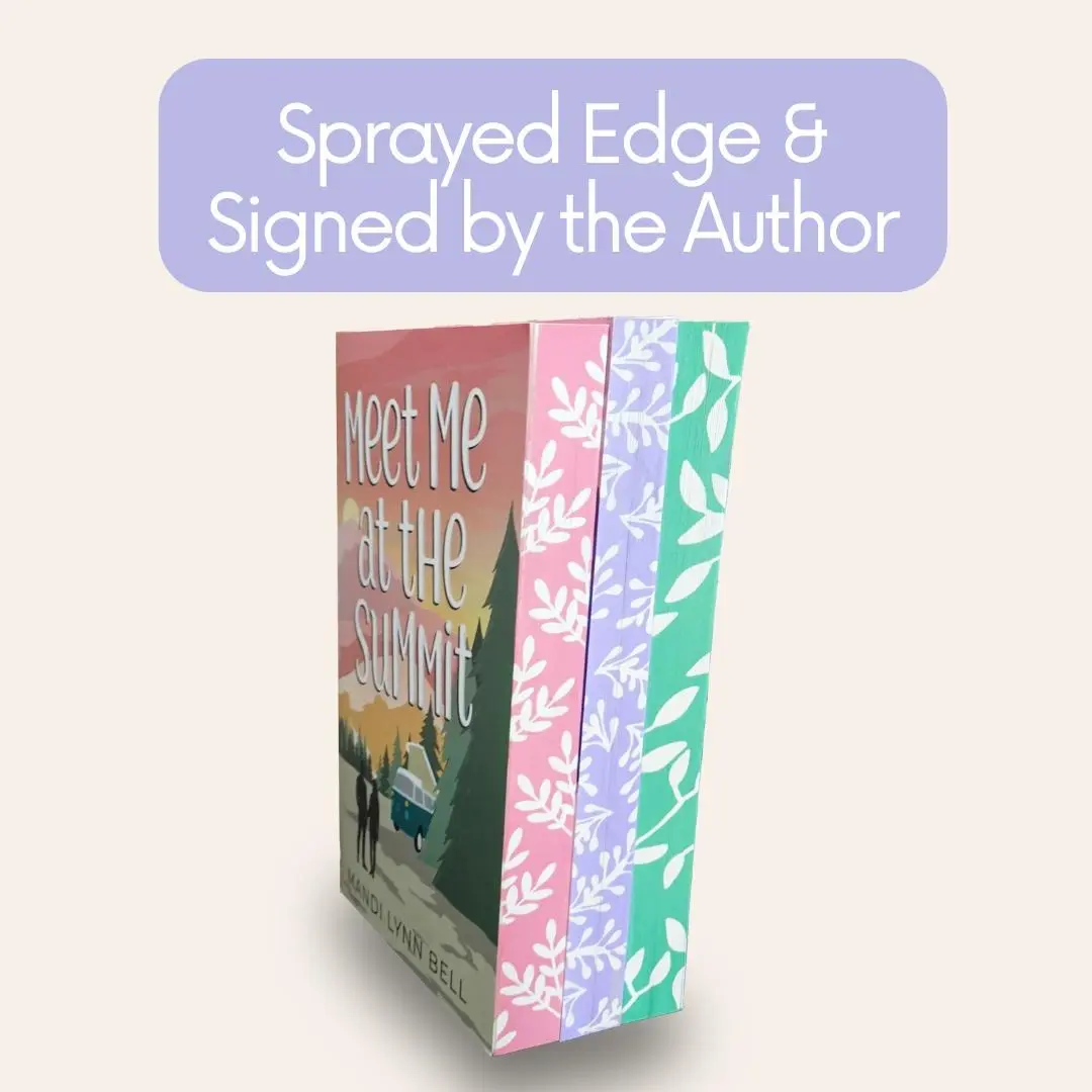 Signed by the Author, Sprayed Edge Special Editions: The Road Trip Snapshot Series - Signed Paperback Books with Custom Edges - Sweet Romance, No Spice, Closed-Door Romance