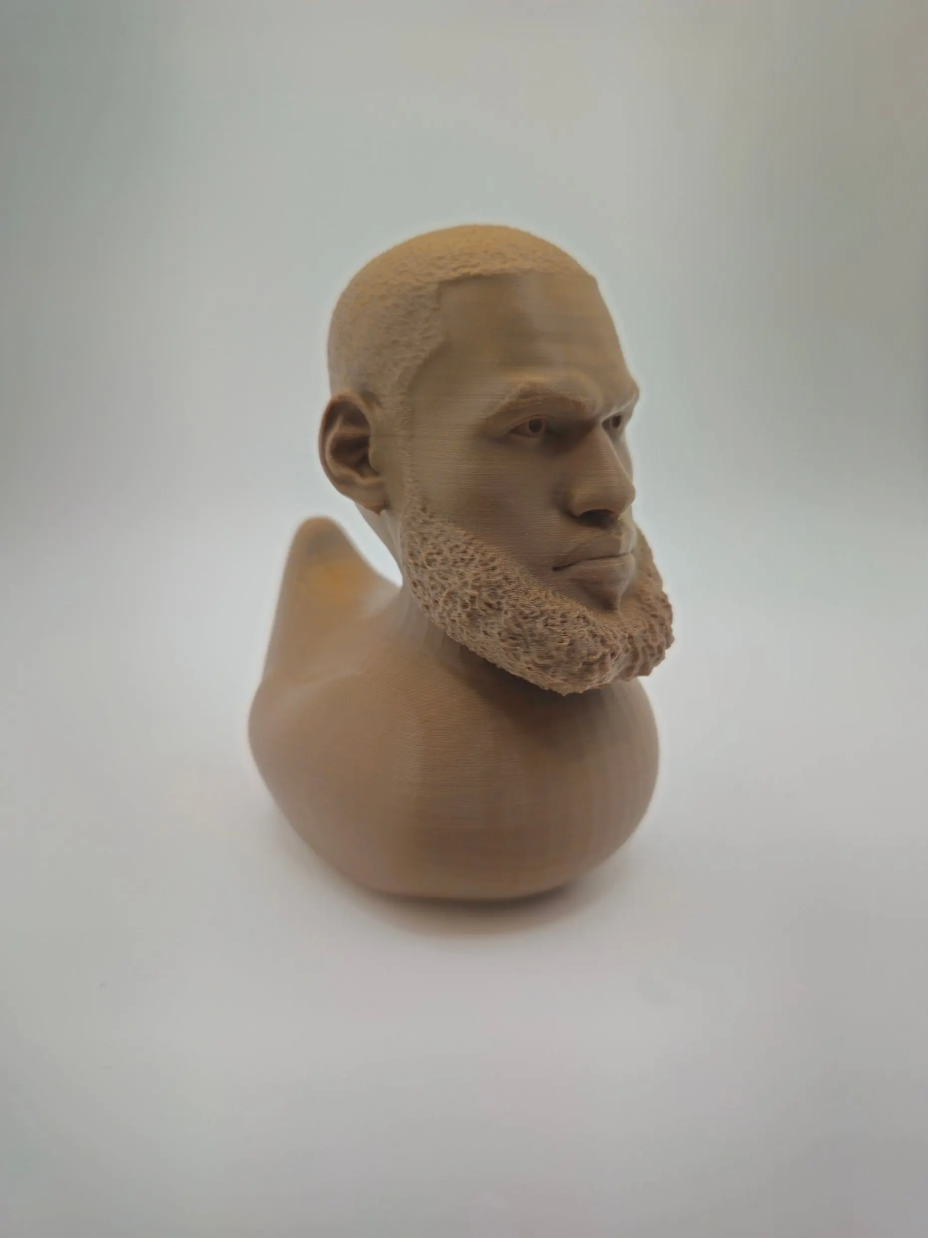 LeBron James Duck - LeDuck, 3D Printed Figure, Gag Gift, Desktop Decoration, Home Decor, Gift Idea, Stocking Stuffer