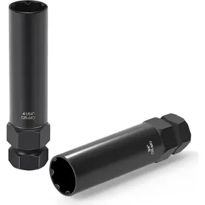 2 Piece Small 6 & 7 Spline Lug Nut Socket, Wheel Lock Key for Easy Installation and Removal of Aftermarket Spline Drive Wheel Locking Lug Nut