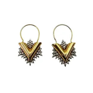 Pre-owned Louis Vuitton Bookle d'Oreilles Glory V Earrings 2021 LV2548