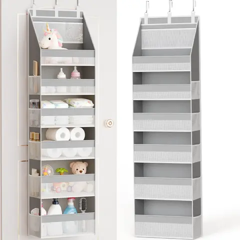 【HomeOrganization】 Criusia behind-the-door storage bags are perfect for organizing bedrooms, bathrooms, and nurseries—say goodbye to cluttered rooms and save space with this amazing product  Organiser Accessory Pouch