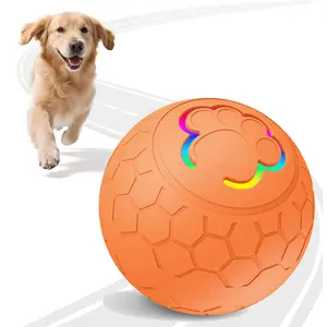 Smart Interactive Dog Toy, Automatic Rolling Ball, Interactive Training Ball, Bite-Resistant, Bounceable, Washable, Type-C Charging, for Small Medium Large Dogs