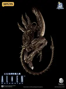 52TOYS FigLite ALIEN XENOMORPH 1:12 Display Action Figure, Perfect Birthday Party Gift for Teens and Adults