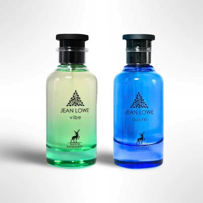 Jean Lowe Vibe & Jean Lowe Azure by Maison Alhambra EDP 3.4 oz Combo Pack