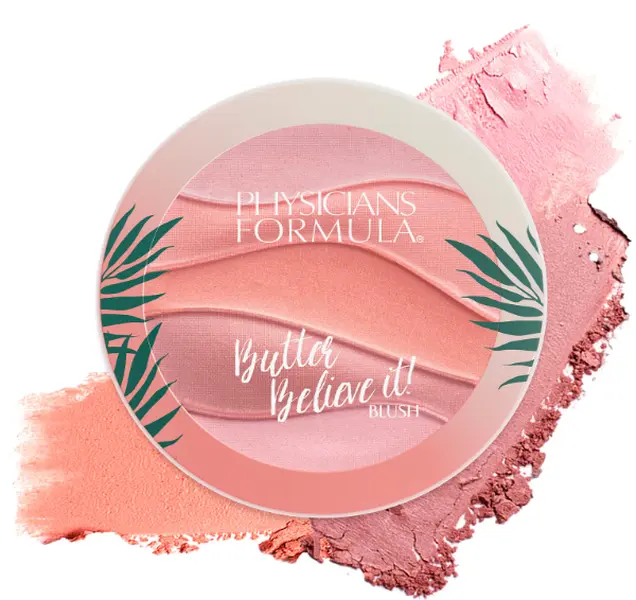 Butter Believe It Blush Makeup Powder, Pink Sands | Murumuru Butter | For Sensitive Skin | Dermatologist Tested, Clinicially Tested