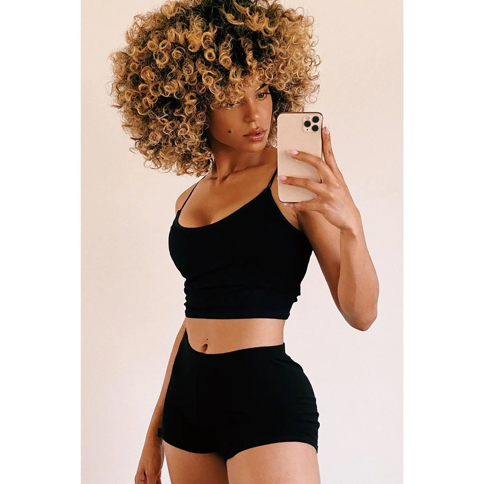Plain Jane Mini Shorts - Black Plain Jane Mini Shorts - Black
